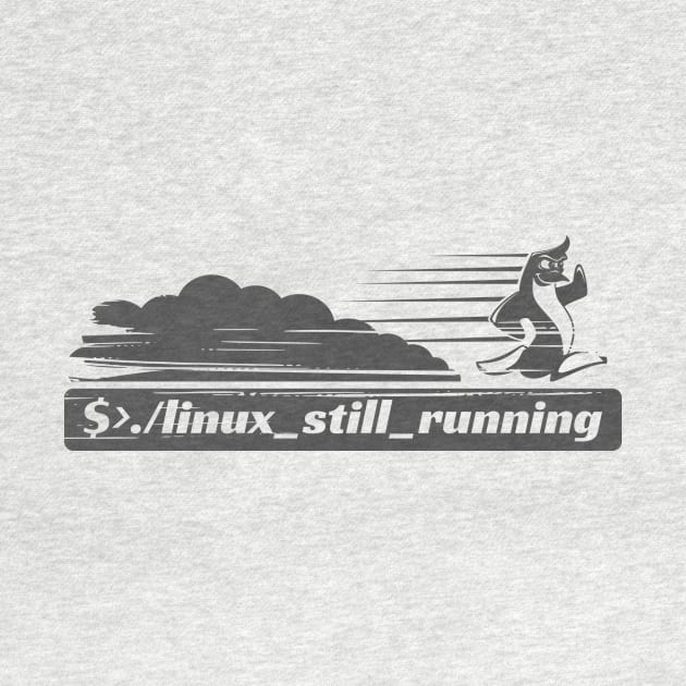 Linux Still Running by sketchtodigital